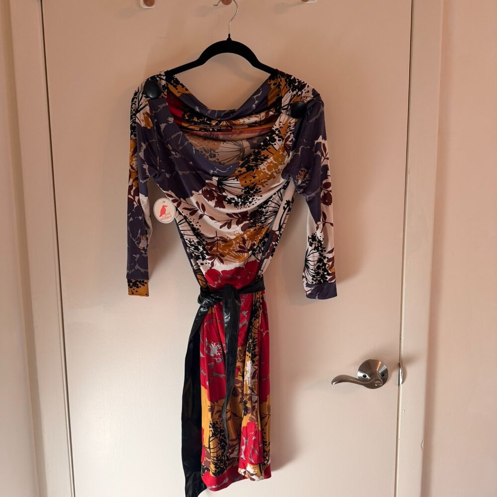 Yoana Baraschi Cowl Dress